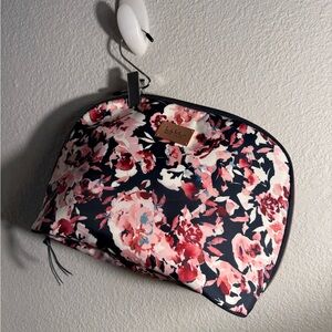 Nicole Miller Floral Women's Makeup Bag